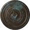 Ekena Millwork Pearl Ceiling Medallion (Fits Canopies up to 1 7/8"), 26 1/4"OD x 1 1/2"P, Bronze Blue Patina CM26PEBBS - alternate 1